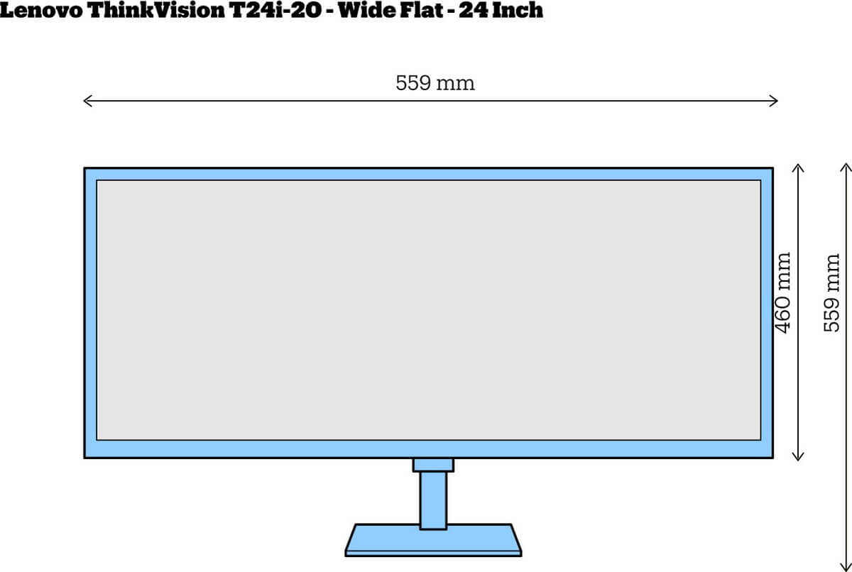 Lenovo Thinkvision T24i-20 - Afbeelding 6