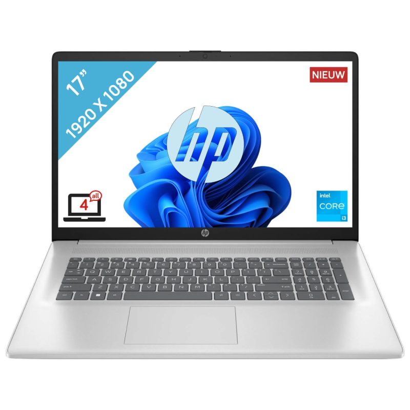 HP 17 inch | 12e Gen. i3 | 8GB | 256GB SSD | FHD IPS