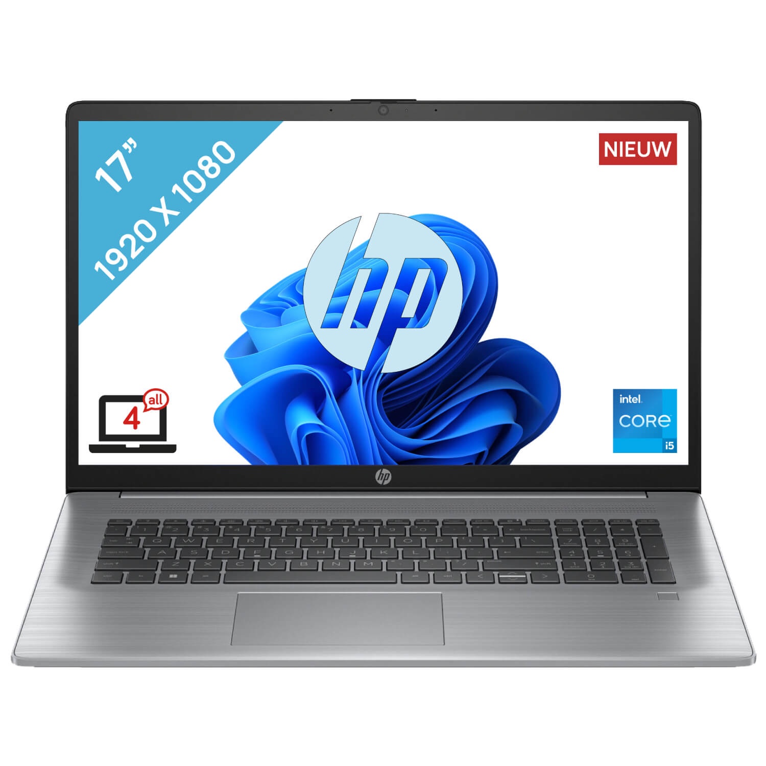 HP 470 G8 | 11e Gen. i5 | 8GB | 256GB | FHD IPS | Laptops4all