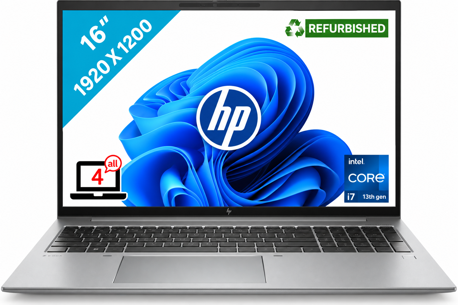 ZBook Firefly 16 G10 vooraanzicht