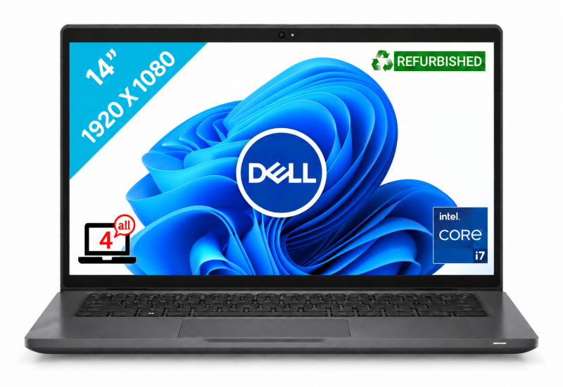 Dell Latitude 7430 Carbon i7 vooraanzicht