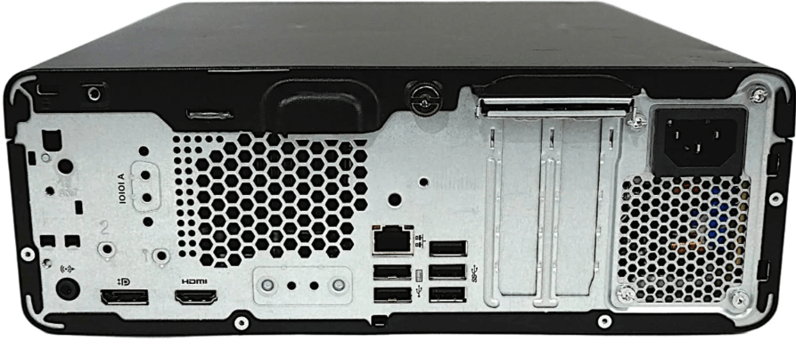 HP ProDesk 400 G9 achterzijde