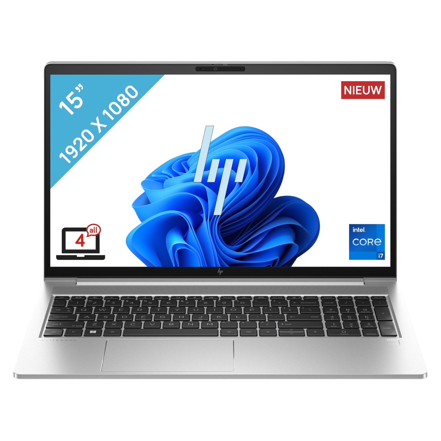 HP Probook 650 G10 voorzijde